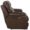 Jackson Furniture Industries 64991-1268/09-3068/09 Jackson Furniture Industries 64991-1268/09-3068/09 Positano - Top Grain Italian Leather Power Reclining Sofa - Cocoa
