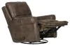 Jackson Furniture Industries 47535-1304/59-3304/59 Jackson Furniture Industries 47535-1304/59-3304/59 Maddie - Faux Leather Swivel Glider Recliner - Tanner