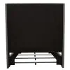 CoasterEssence 300621Q Camille - Upholstered Queen Panel Bed - Gray