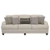 CoasterElevations 511094-S3 Glenn - 3 Piece Upholstered Sofa Set - Light Gray And Gray