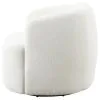 CoasterElevations 905726 Hudson - Faux Sheepskin Upholstered Swivel Chair - Natural