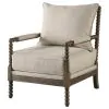 CoasterElevations 905362 Blanchett - Upholstered Bobbin Accent Chair - Beige And Natural