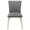 Coaster Fine Furniture 108682 Biloxi - Upholstered Dining Side Chair (Set of 2) - Gray