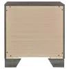 Coaster Fine Furniture 223342 Wright - 2-Drawer Nightstand Bedside Table - Brown Oak