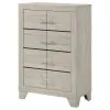 Coaster Fine Furniture 225065 Trenton - 4-Drawer Bedroom Chest Of Drawers - Rustic Cream