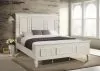 CoasterEssence 201301KWN Sandy Beach - California King Panel Bed - Cream White