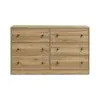 Intercon VG-BR-2206-NNM-C Vega - Dresser - Natural Oak Melamine