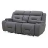 Liberty Furniture 7019BG-22P Chapman - Loveseat With Console P2 & ZG - Aline Blue Gray