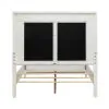 Liberty Furniture 781-BR-QUB Liberty Furniture 781-BR-QUB Reflections - Queen Upholstered Bed - Pearl White