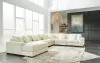Ashley Furniture 21104S11 Ashley Furniture 21104S11 Lindyn - 6-Piece Sectional With LAF Corner Chaise - Ivory