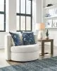 Ashley Furniture 3370644 Padova - Swivel Accent Chair - Ivory