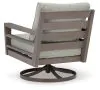 Ashley Furniture P564-821 Hillside Barn - Swivel Lounge W/ Cushion - Gray / Brown