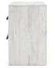 Ashley Furniture B3788-92 Cayboni - Two Drawer Night Stand - Whitewash