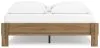 Ashley Furniture EB1866-113 Deanlow - Queen Platform Bed - Honey