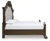 Ashley Furniture B947B5 Ashley Furniture B947B5 Maylee - California King Upholstered Bed - Dark Brown