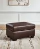 Ashley Furniture 2170614 Santorine - Ottoman - Dark Brown