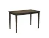 Ashley Furniture D250/25/01(2)/02(2) Kimonte - 5 Pc. - Dining Room Table, 2 Beige Side Chairs, 2 Brown Side Chairs - Dark Brown