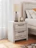 Ashley Furniture PCB1120-92 Ashley Furniture PCB1120-92 Broachmyn - Two Drawer Night Stand - Gray