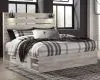 Ashley Furniture B192B27 Ashley Furniture B192B27 Cambeck - King Panel Bed With 4 Storage Drawers - Whitewash