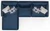 Jackson Furniture Industries 2223/73/75-68 Jackson Furniture Industries 2223/73/75-68 Jetson - 2 Piece Sofa / LSF Chaise With Comfort Coil Seat Cushions And 4 Included Accent Pillows - Nile