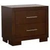 CoasterEssence 200719KW-S4 Jessica - 4 Piece California King Bedroom Set - Cappuccino