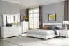 CoasterEssence 203500Q-S6 Felicity - 6 Piece Queen Bedroom Set - White Gloss