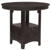 CoasterEveryday 102888 Lavon - Oval Extension Counter Dining Table - Espresso