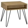 CoasterEssence 723367 Fanning - Engineered Wood Side End Table - Golden Oak