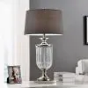 Furniture of America L9711 Ira - Table Lamp - Silver / Clear