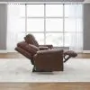 Liberty Furniture 7001CG-22P Avery - Loveseat With Console P2 - Cognac