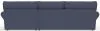 Jackson Furniture Industries 4052/63/76/2-23 Cape May - 2 Piece Sofa Chaise With Comfort Coil Seating And 5 Accent Pillows Included (RSF Chaise) - Denim