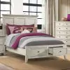 Intercon SM-BR-4325FS-RWH-C Intercon SM-BR-4325FS-RWH-C San Mateo Youth - Full Storage Bed - Rustic White