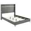 Coaster Fine Furniture 224991KEB2 Lucia - King Side Rails, Box 2 of 2 - Gray