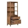 Liberty Furniture 936-HO-LFBK Shaker Lakes - Lateral File Bookcase - Harvest Brown