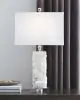 Ashley Furniture L429014 Malise - Alabaster Table Lamp  - White