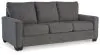 Ashley Furniture 53602/39/25 Ashley Furniture 53602/39/25 Rannis - 2 Pc. - Queen Sofa Sleeper, Rocker Recliner - Pewter
