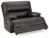 Ashley Furniture U6580182 Mountainous - Power Recliner With Adj Headrest - Eclipse