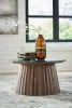 Ashley Furniture A4000601 Ceilby - Accent Cocktail Table - Black / Brown
