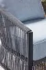 Ashley Furniture PCP391-080 Bridges Beach - Loveseat, Lounge Chairs, Table Set (Set of 4) - Gray
