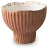 Ashley Furniture A2000886 Orban - Vase - Sienna / White