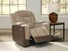 Ashley Furniture PC8350413 Mixed Motion - Power Recliner With Adjustable Headrest - Brownstone