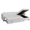 New Classic 23-U1899W-2NP New Classic 23-U1899W-2NP Bliss - 2 Piece Sectional (Sleeper/Chais) - Mist Gray