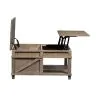 Liberty Furniture 172-OT1010 Parkland Falls - Square Lift Top Cocktail Table - Weathered Taupe