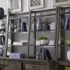 Liberty Furniture 466-HO131 Stone Brook - Credenza Hutch - Rustic Saddle