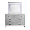 New Classic BA9698S-060 New Classic BA9698S-060 Valentino - Lighted Mirror - Silver