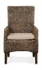 Riverside Furniture 36966 Mix-N-Match Chairs - Woven Arm Upholstered Chair (Set of 2) - Hazelnut