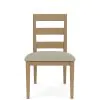 Riverside Furniture 91057 Davie - Side Chair With Upholstered Seat (Set of 2) - Light Brown