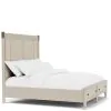 Riverside Furniture 37580-37583-37576 Laguna - King Storage Bed - Beige