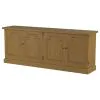 CoasterElevations 180205 Florence - 4 Door Dining Sideboard Buffet Cabinet - Rustic Honey