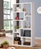 CoasterEveryday 800136 Theo - 7-Shelf Bookshelf - White
